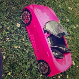 A Barbie car